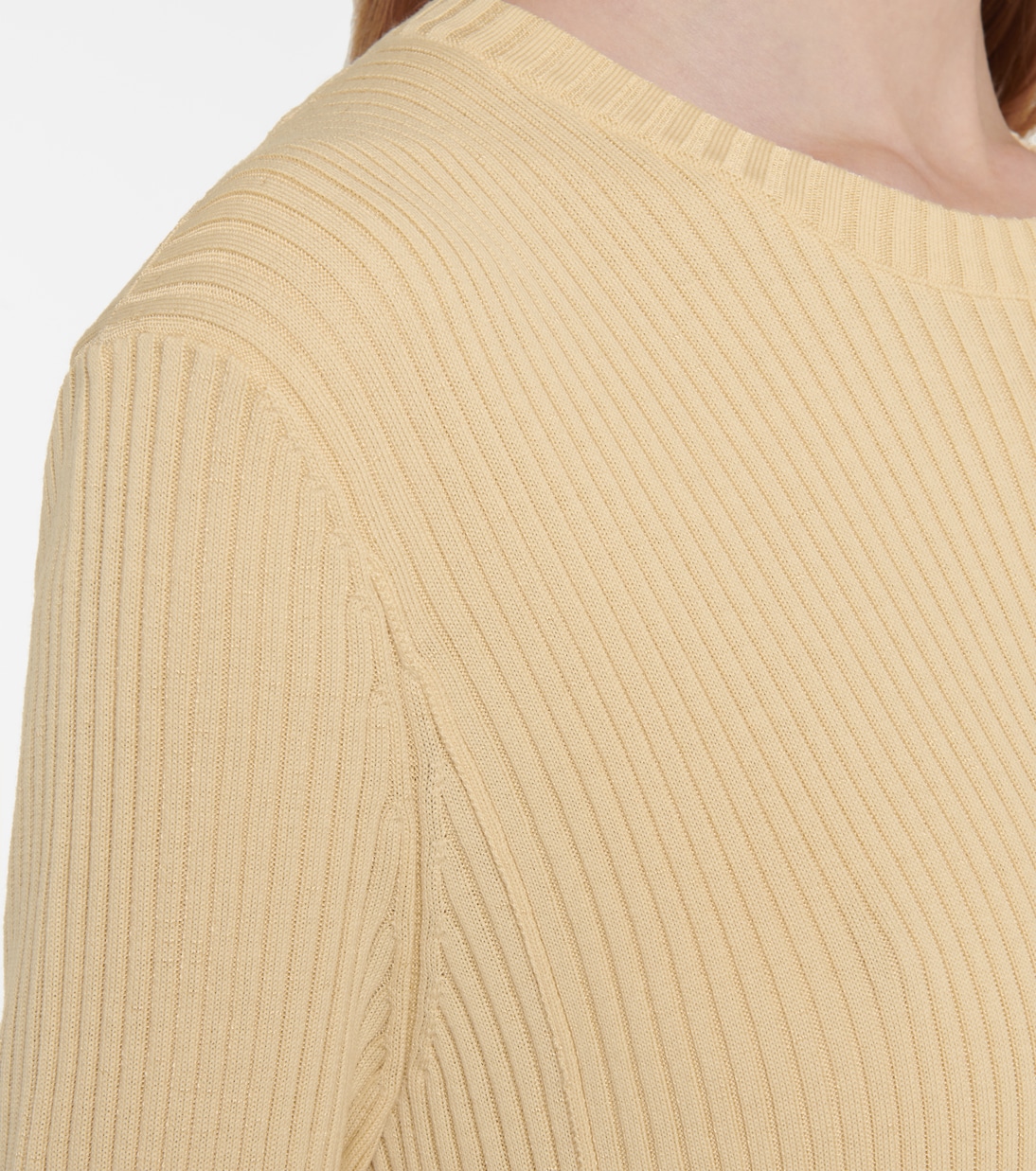 Robe longue en laine mélangée | Jil Sander