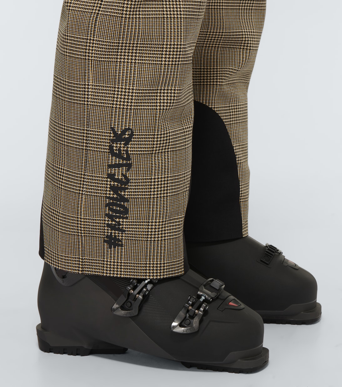 Checked technical-blend pants | Moncler Grenoble