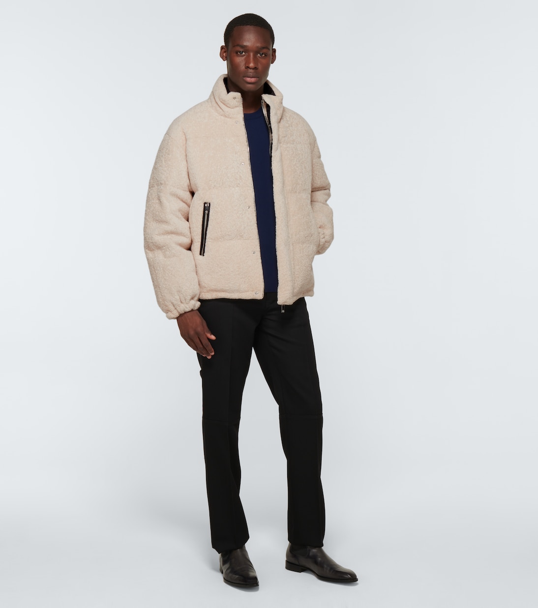 Reversible shearling bomber jacket | Berluti