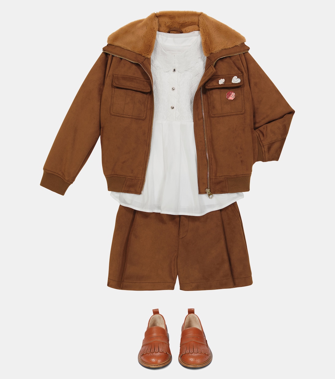 Blouse en coton | Chloé Kids