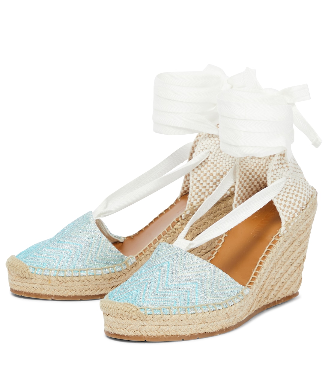 Espadrillas a zig-zag con zeppa | Missoni
