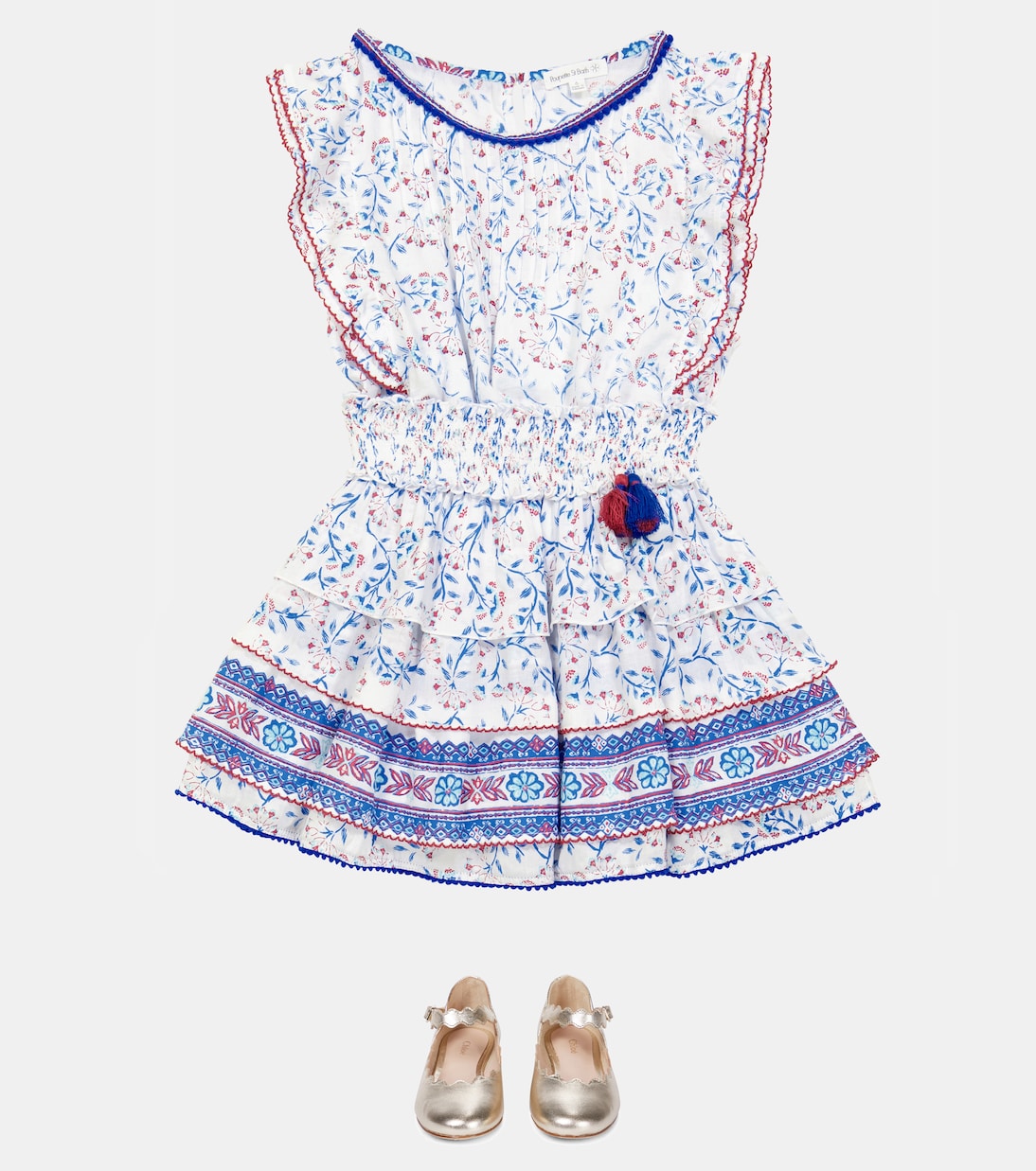 Bedrucktes Top Amber | Poupette St Barth Kids