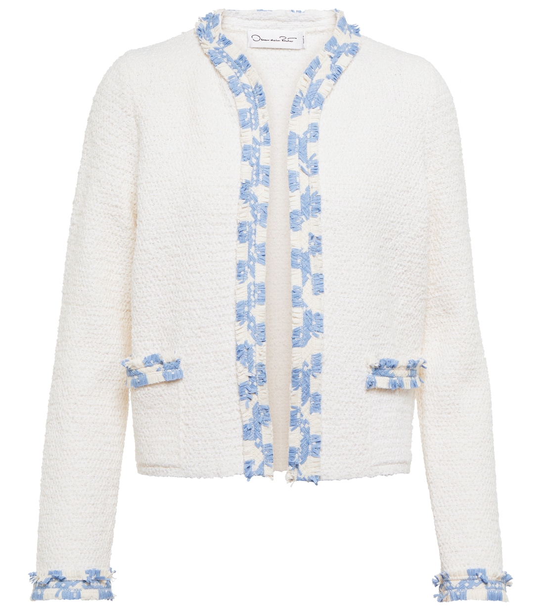 Wool-blend tweed jacket | Oscar de la Renta