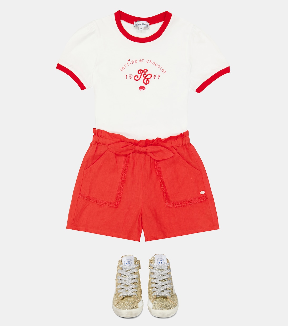 Shorts aus Leinen | Tartine et Chocolat