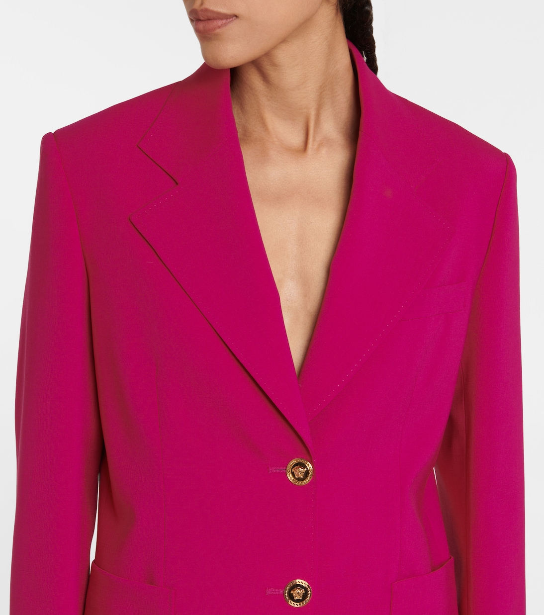 Wool-blend blazer | Versace