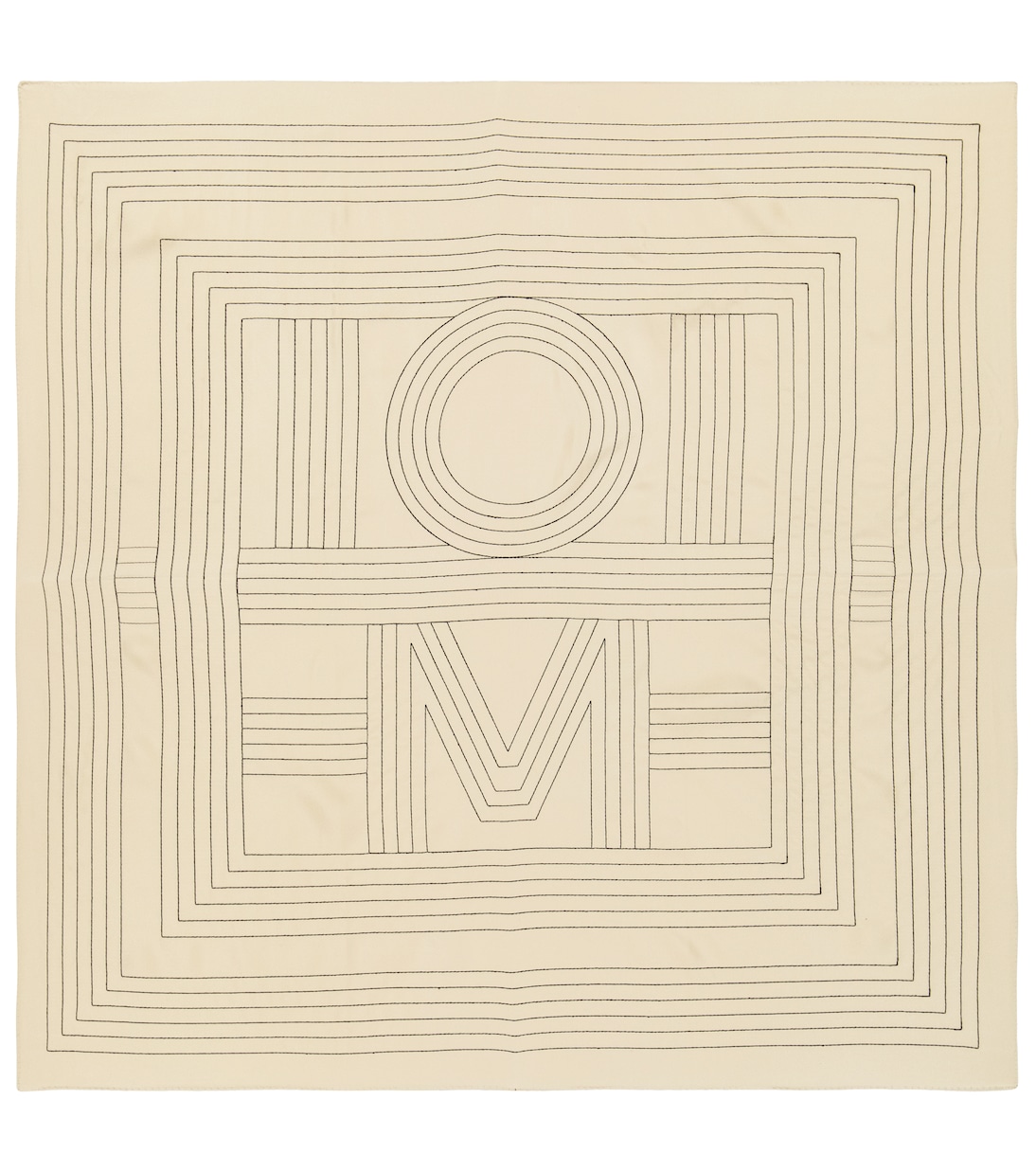 Schal aus Seide | Toteme