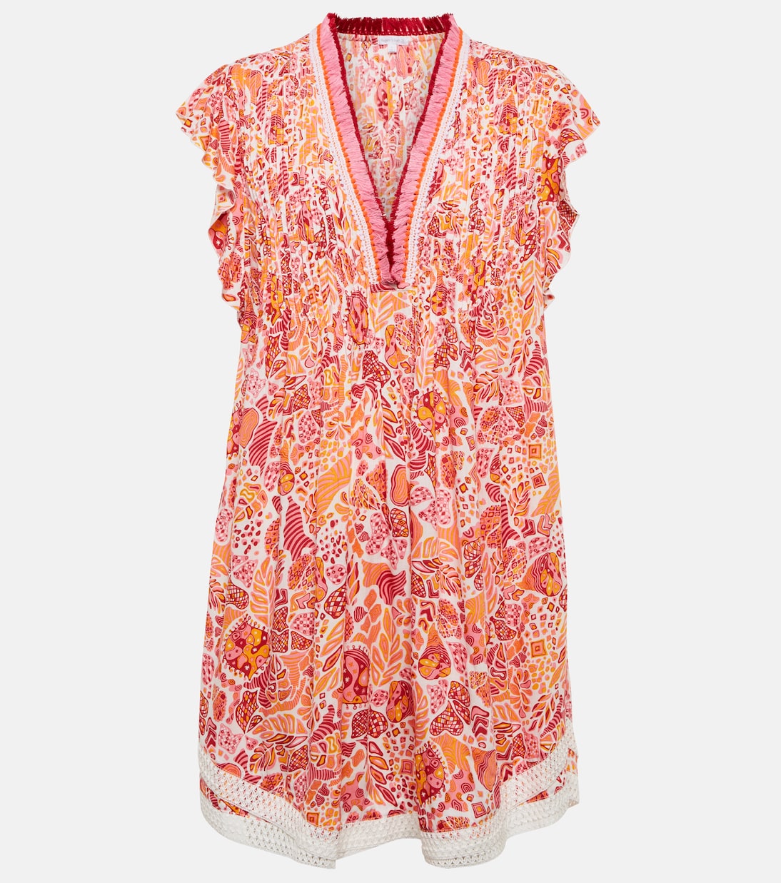 Sasha printed minidress | Poupette St Barth