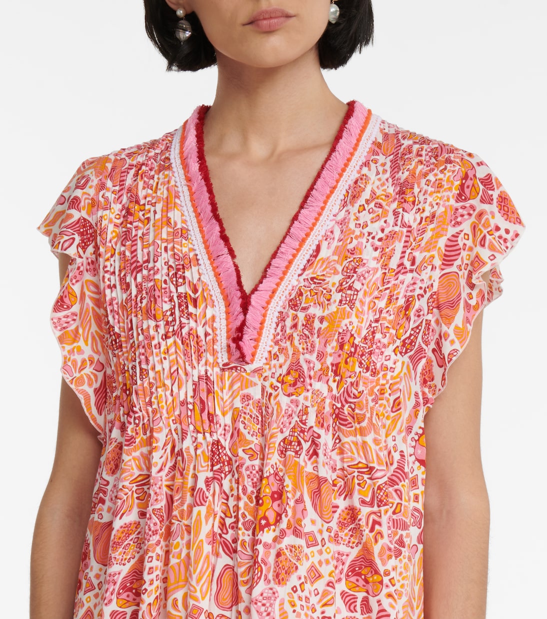 Sasha printed minidress | Poupette St Barth