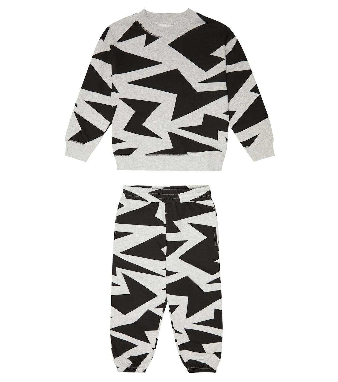 Printed sweatshirt and sweatpants set | Stella McCartney Kids
