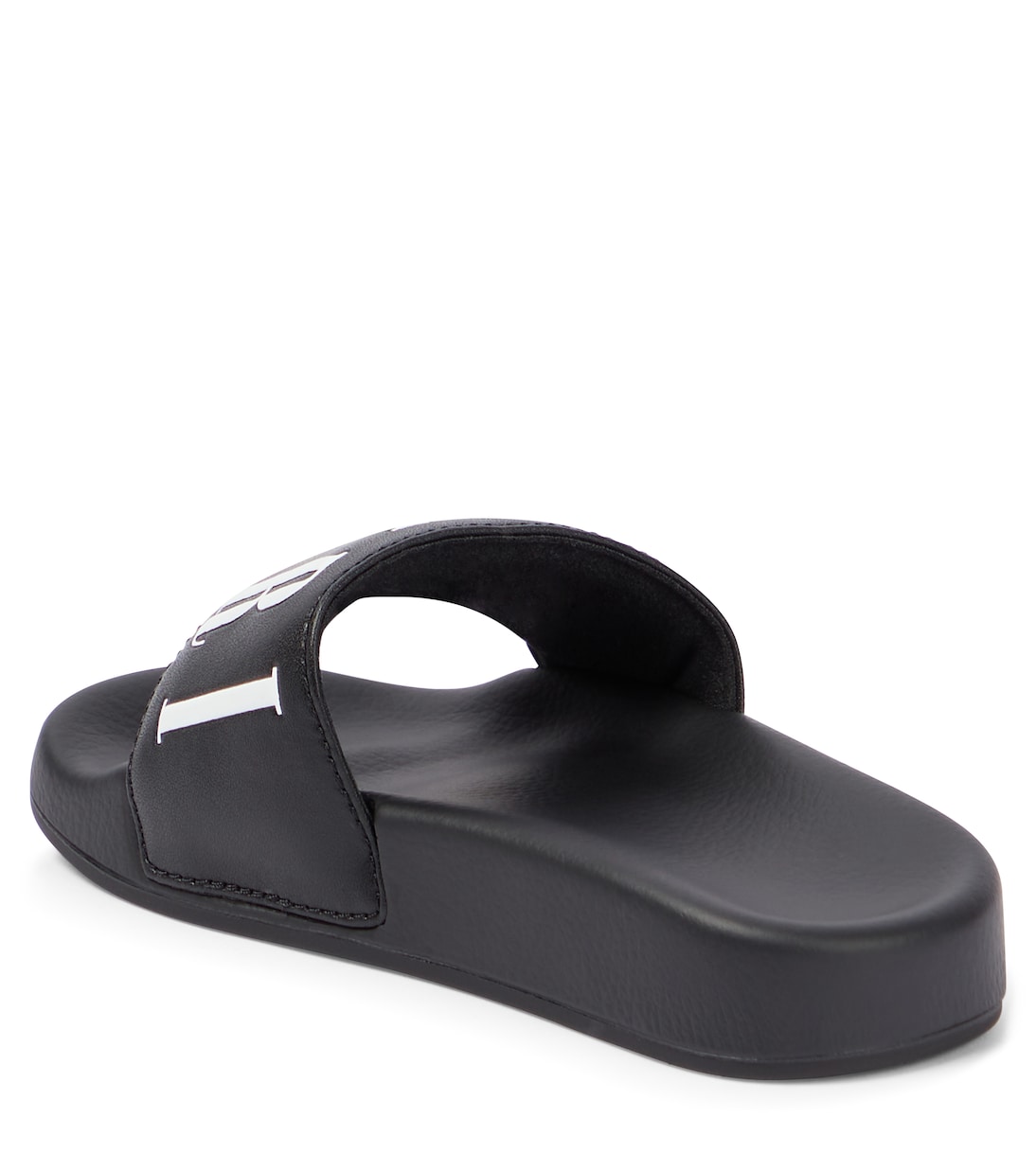 Mules en cuir à logo | Amiri Kids