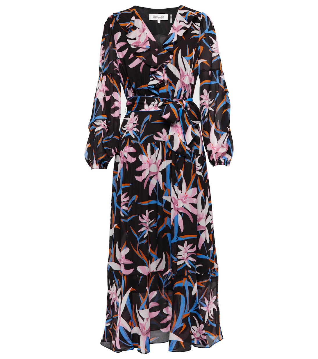 Midikleid Jaxson aus Crêpe | Diane von Furstenberg