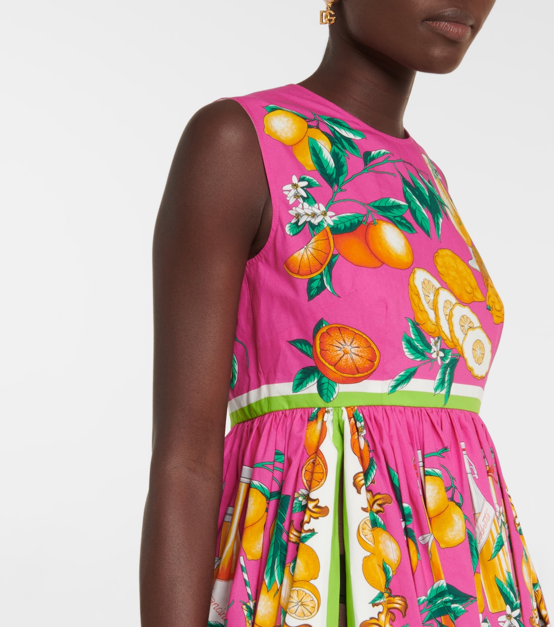 Robe imprimée en coton | Dolce&Gabbana