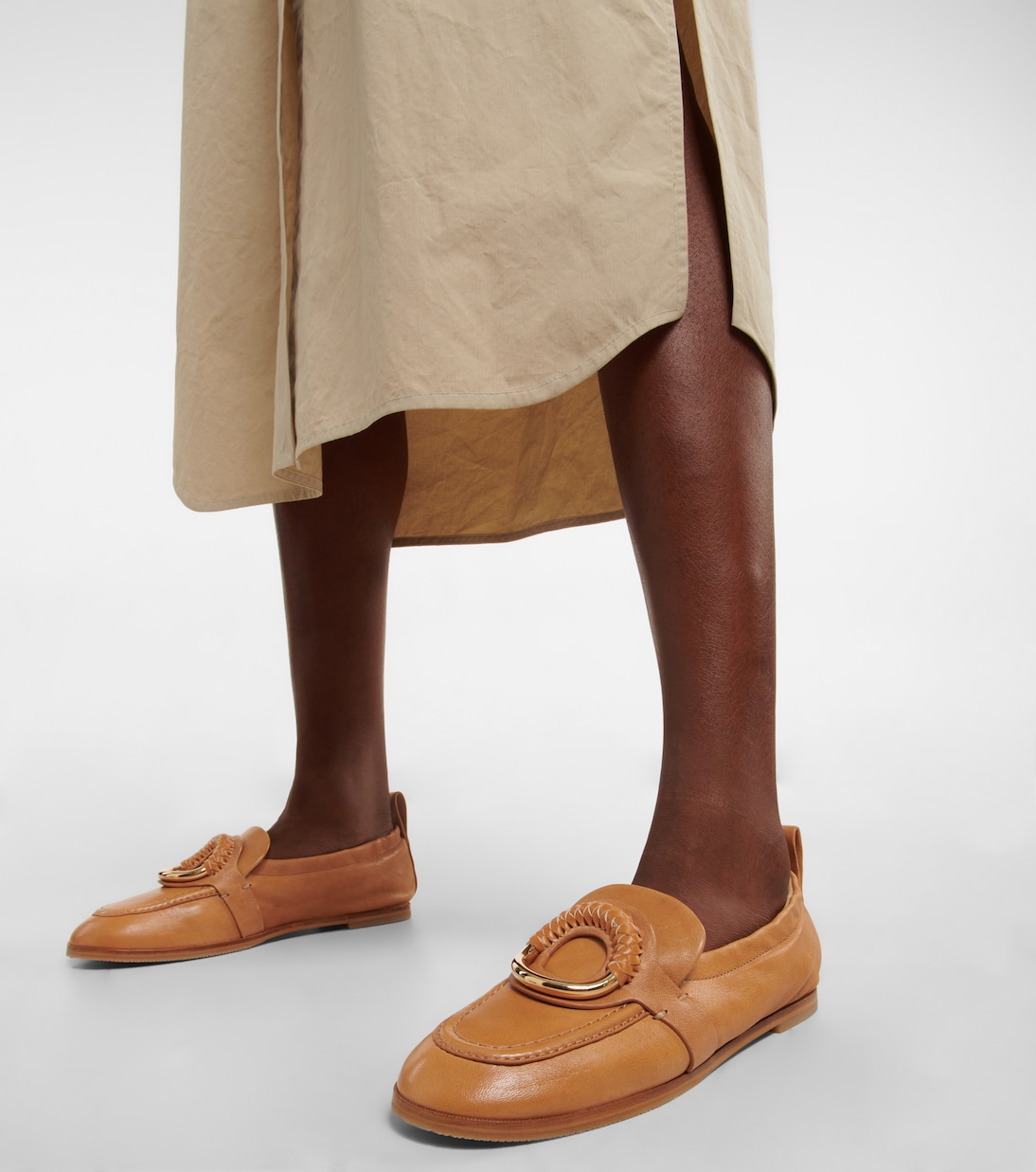 Verzierte Loafers Hana aus Leder | See By Chloé