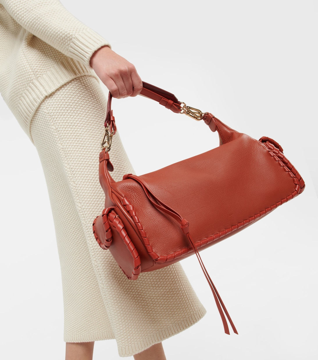 Borsa a spalla Nahir Small in pelle | Chloé