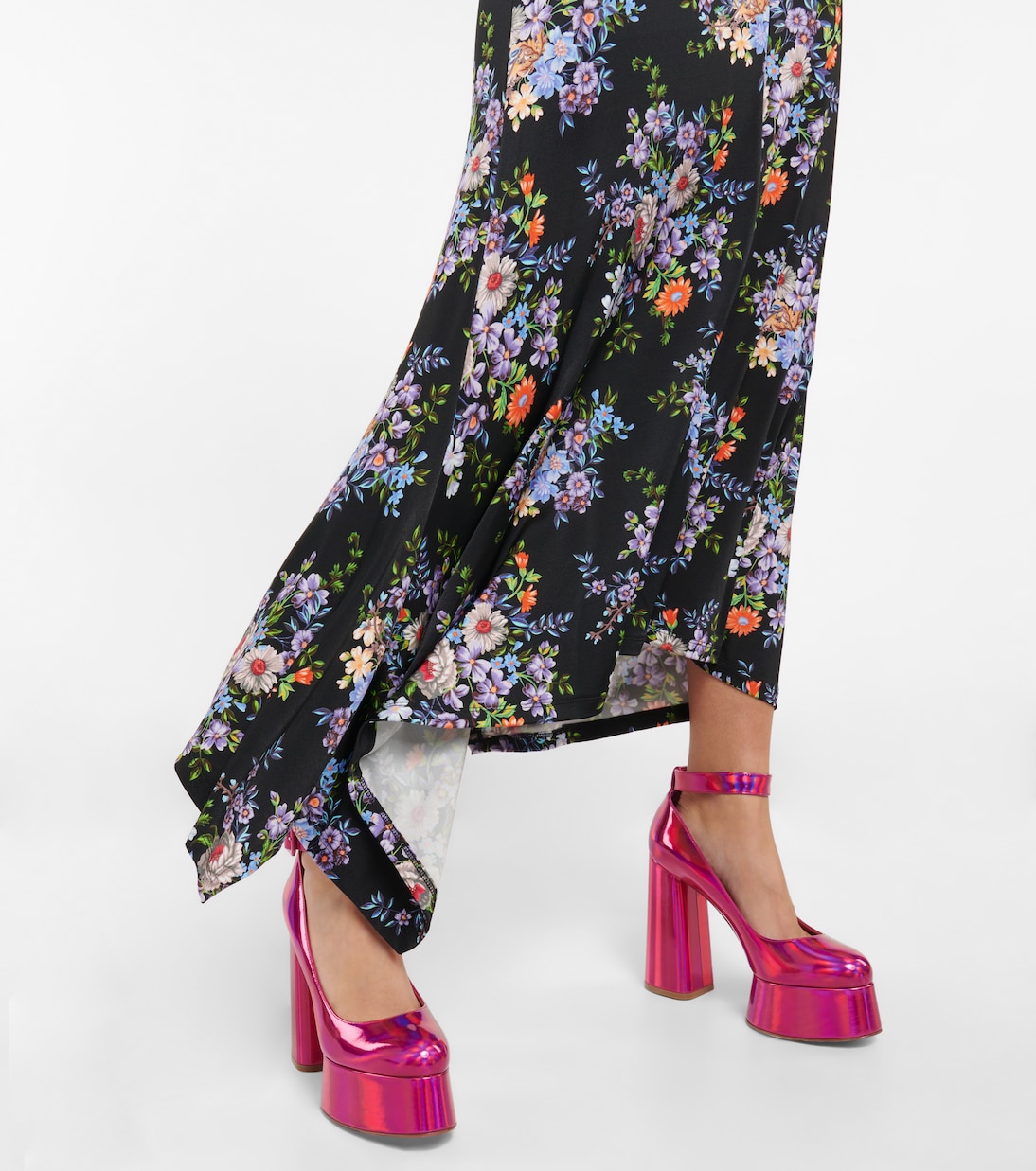 Yazefir leather platform pumps | Christian Louboutin