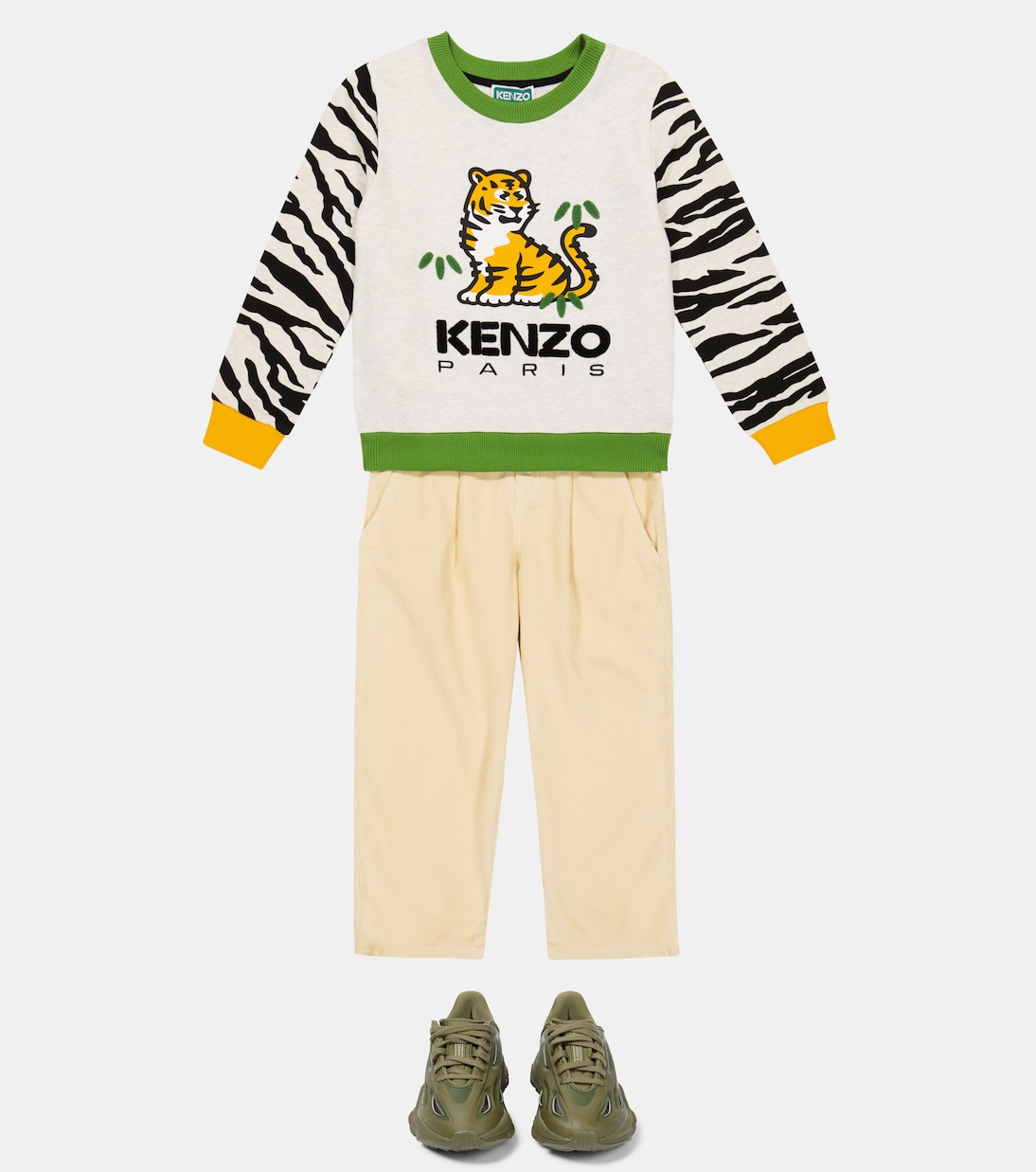 Bedrucktes Sweatshirt aus Baumwolle | Kenzo Kids