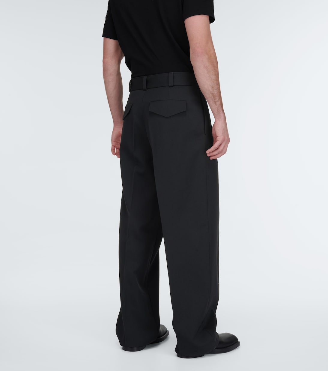 Mid-rise wide-leg wool pants | Jil Sander