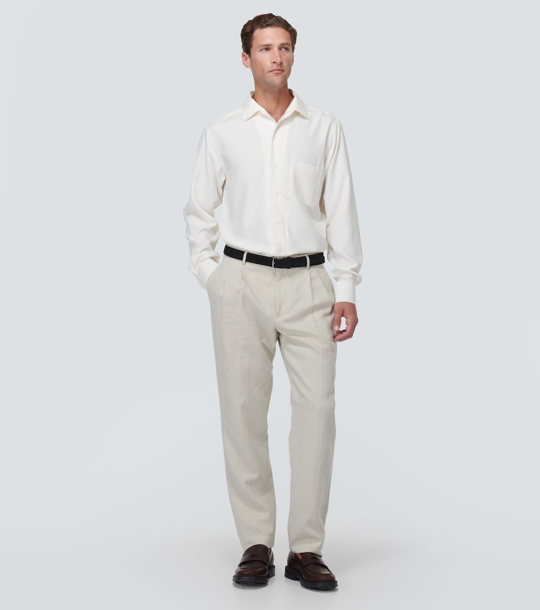 Camicia André in seta | Loro Piana