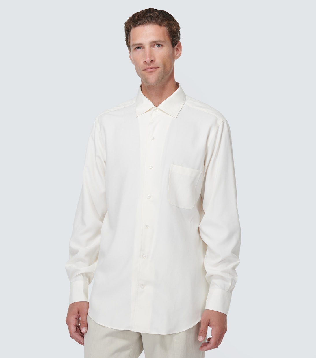 Camicia André in seta | Loro Piana