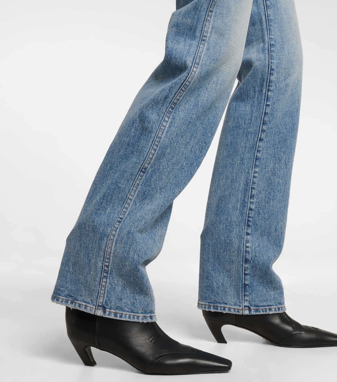 Jeans regular Danielle a vita alta | Khaite