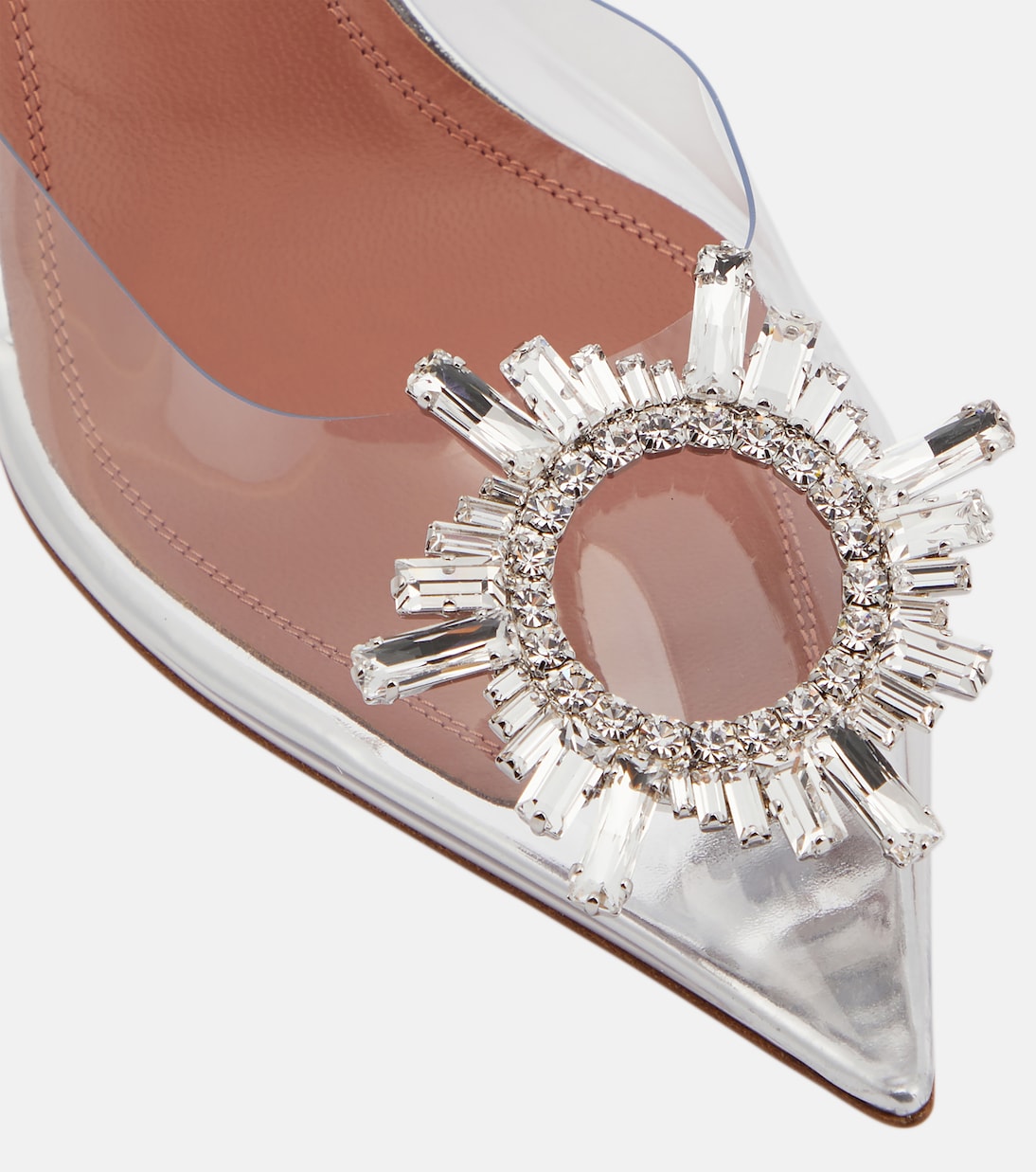 Verzierte Slingback-Pumps Begum | Amina Muaddi