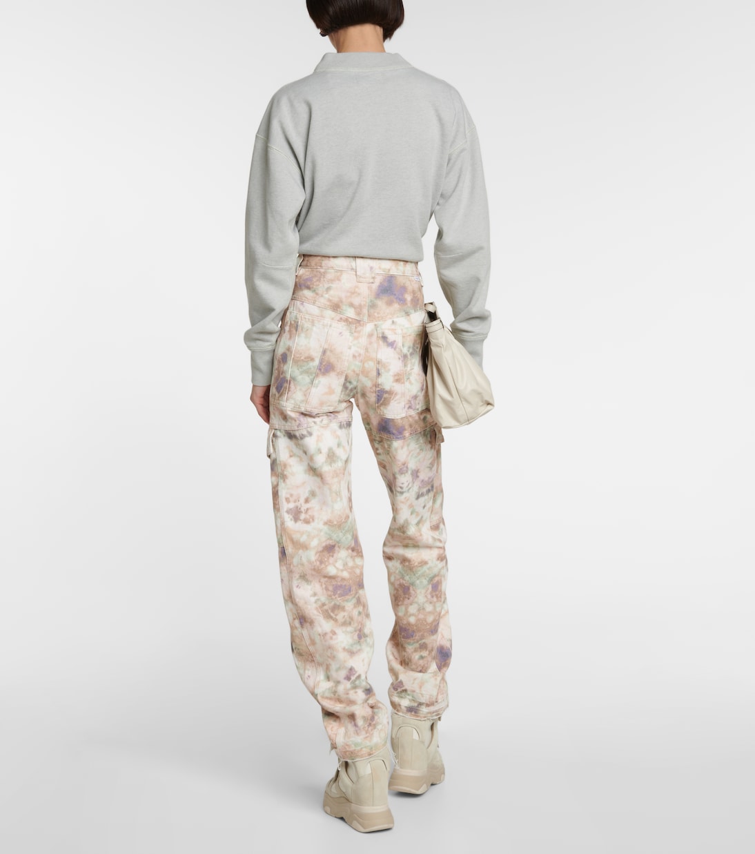 Vayoneo printed denim cargo pants | Marant Etoile