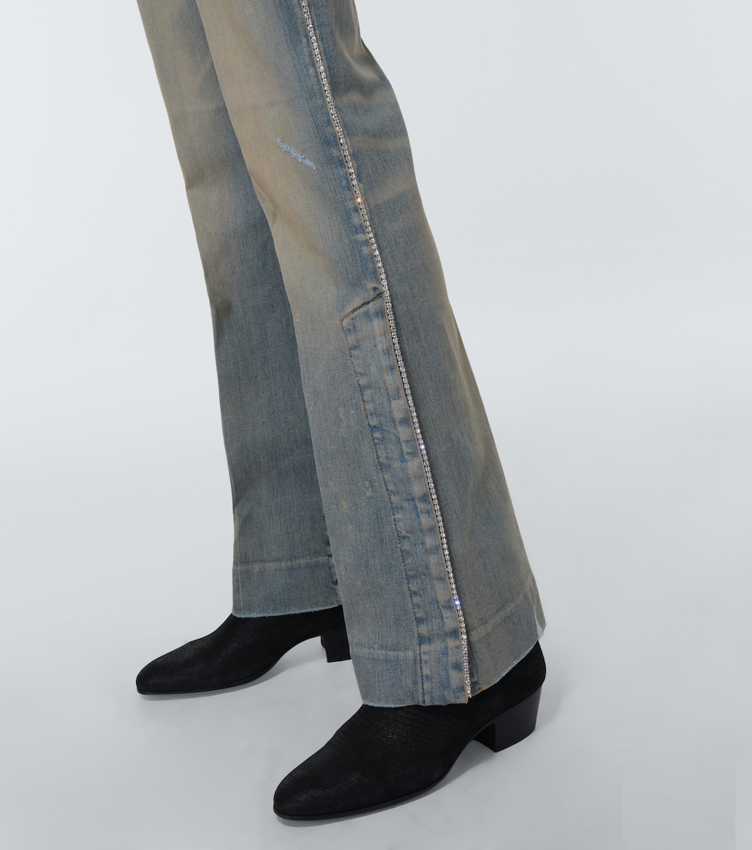 Jeans en denim desgastados | Amiri
