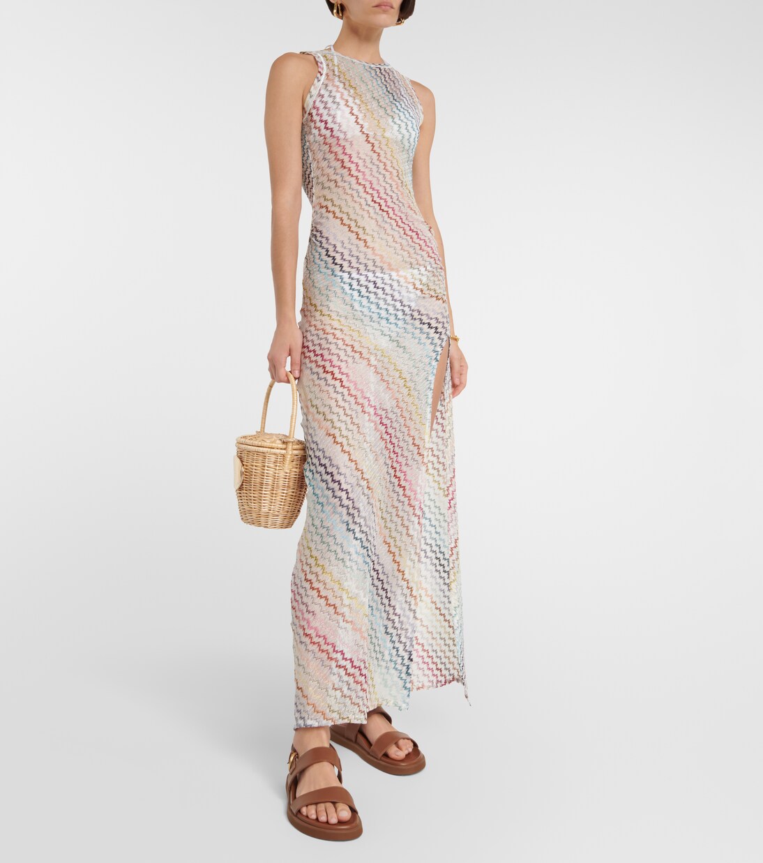 Zig-zag maxi dress | Missoni Mare