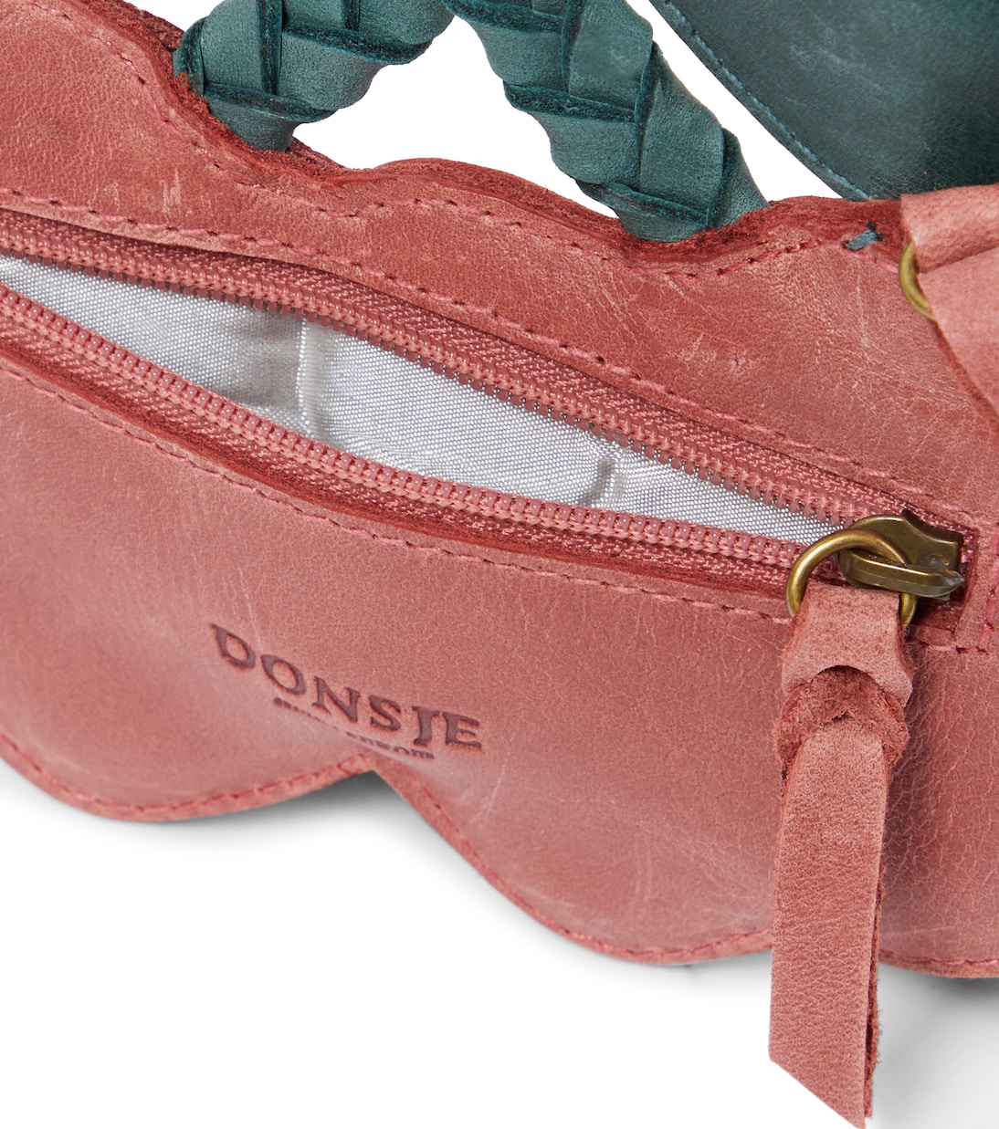 Nanoe Cherry leather shoulder bag | Donsje