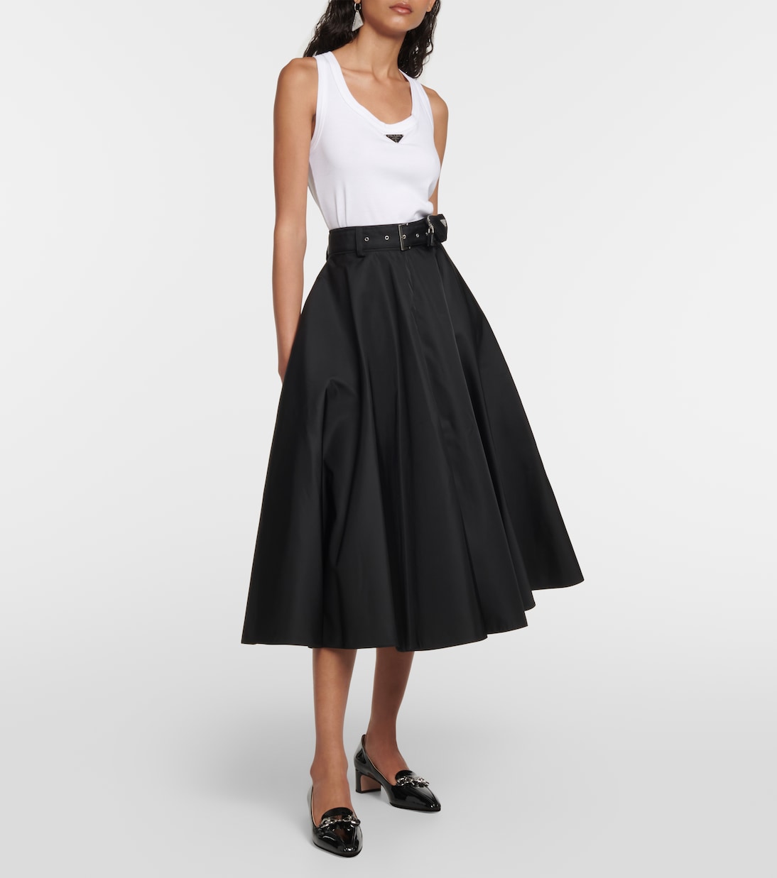 Verzierte Pumps aus Lackleder | Prada