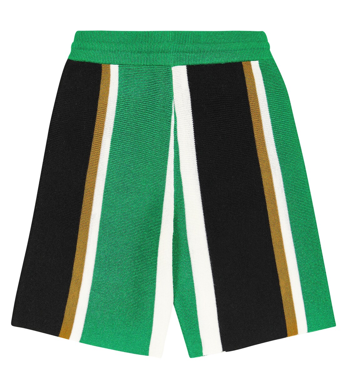 Striped wool and cashmere shorts | Burberry Kids