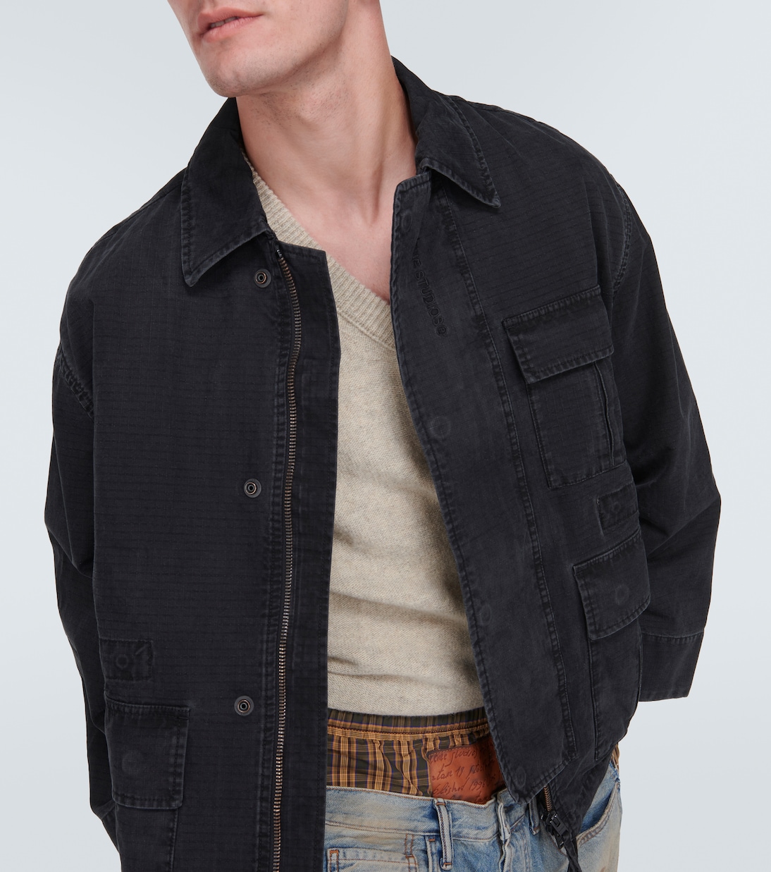 Sobrecamisa de algodón | Acne Studios