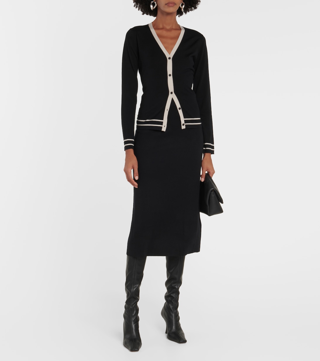 Falda midi Enza de lana virgen | 'S Max Mara