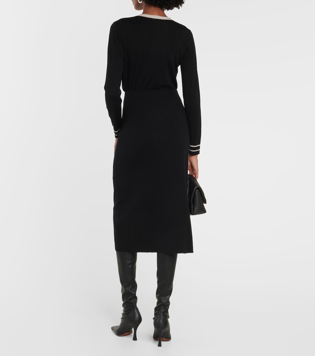 Falda midi Enza de lana virgen | 'S Max Mara