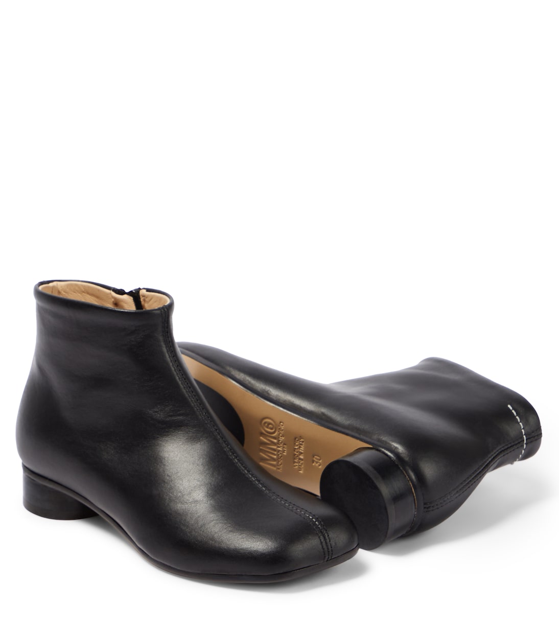 Tabi leather boots | MM6 Maison Margiela Kids