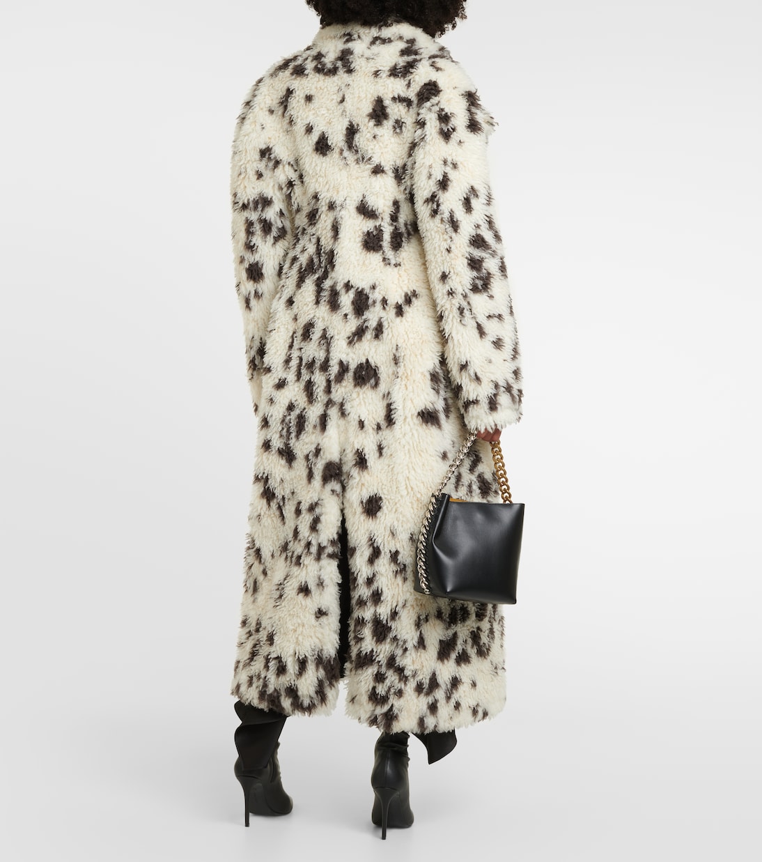Abrigo de efecto teddy estampado | Stella McCartney