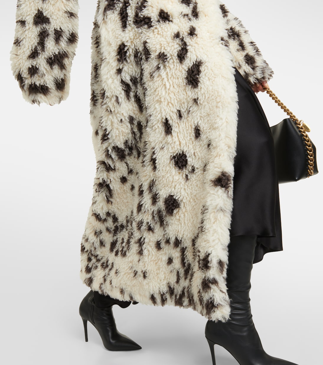 Abrigo de efecto teddy estampado | Stella McCartney