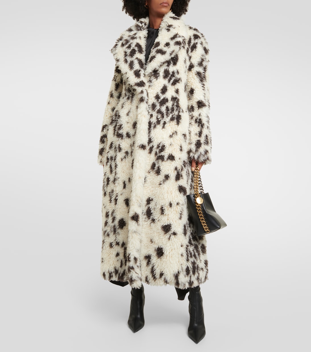 Abrigo de efecto teddy estampado | Stella McCartney