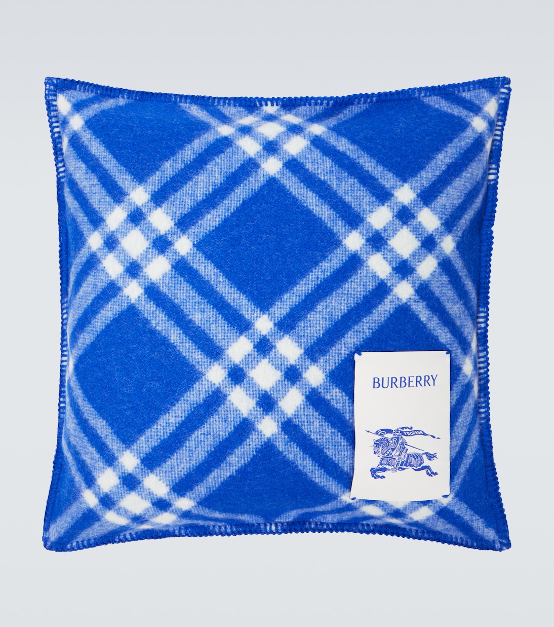 Checked wool cushion  | Burberry