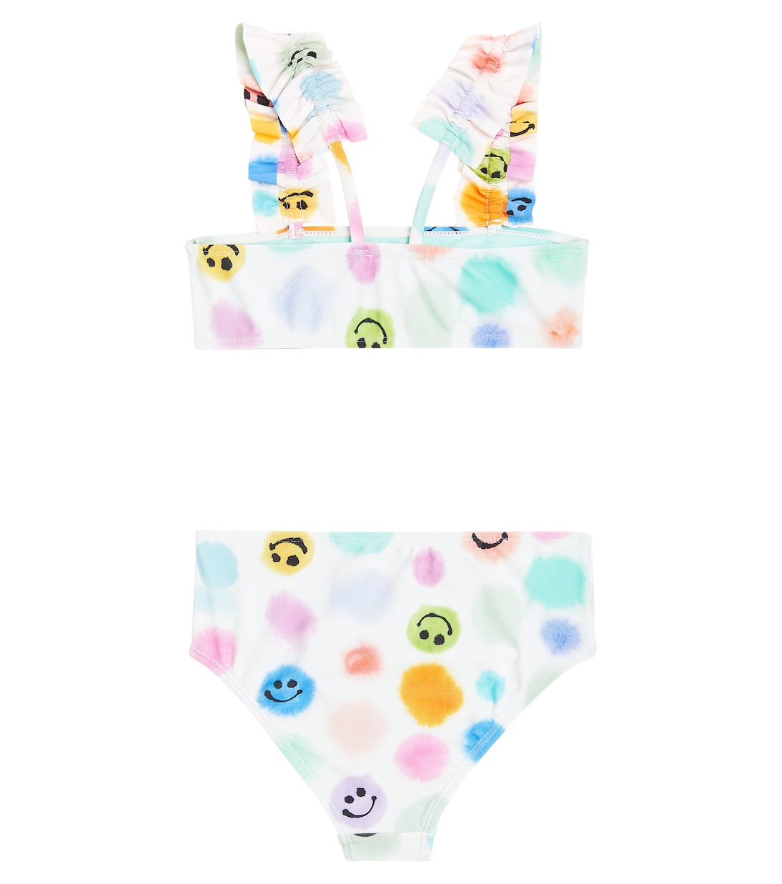 Polka-dot ruffled bikini | Molo