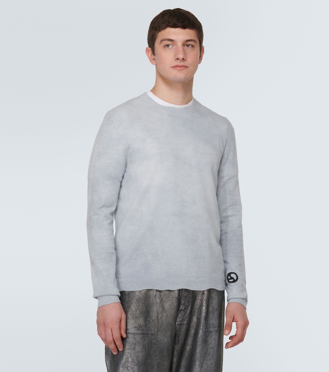 Pull en laine et coton mélangé | Acne Studios