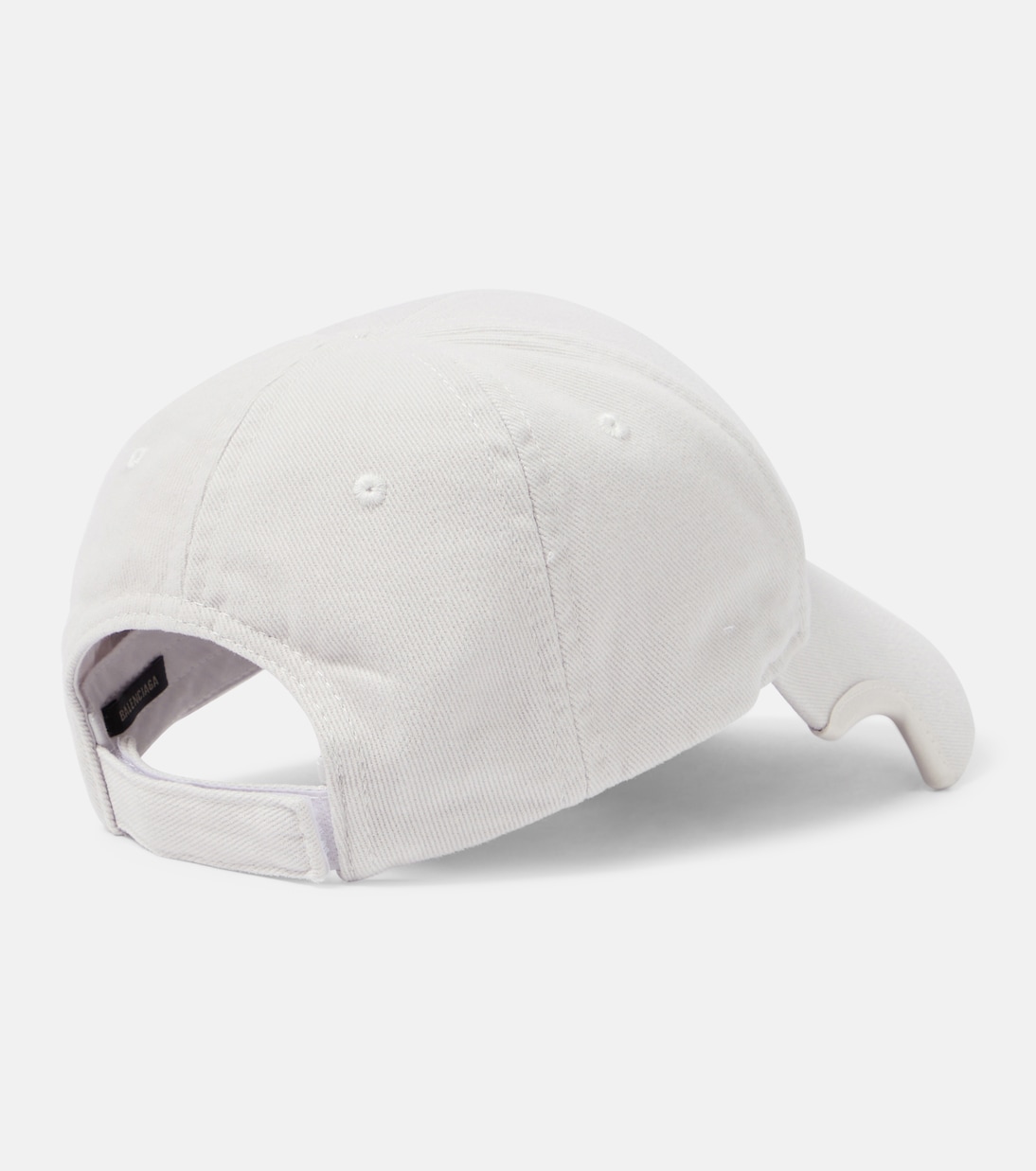 Cappellino in cotone drill BALENCIAGA con logo, stile giovanile e trendy