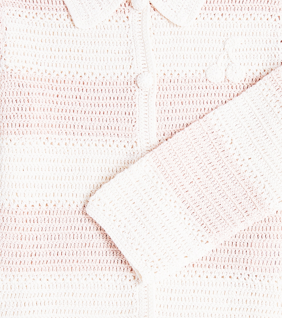 Cardigan Faro rayé en coton | Bonpoint