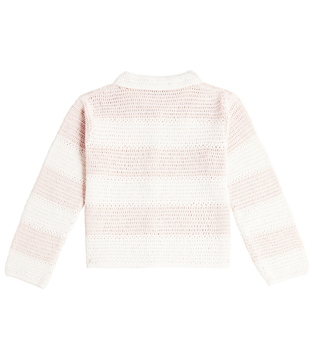 Cardigan Faro rayé en coton | Bonpoint
