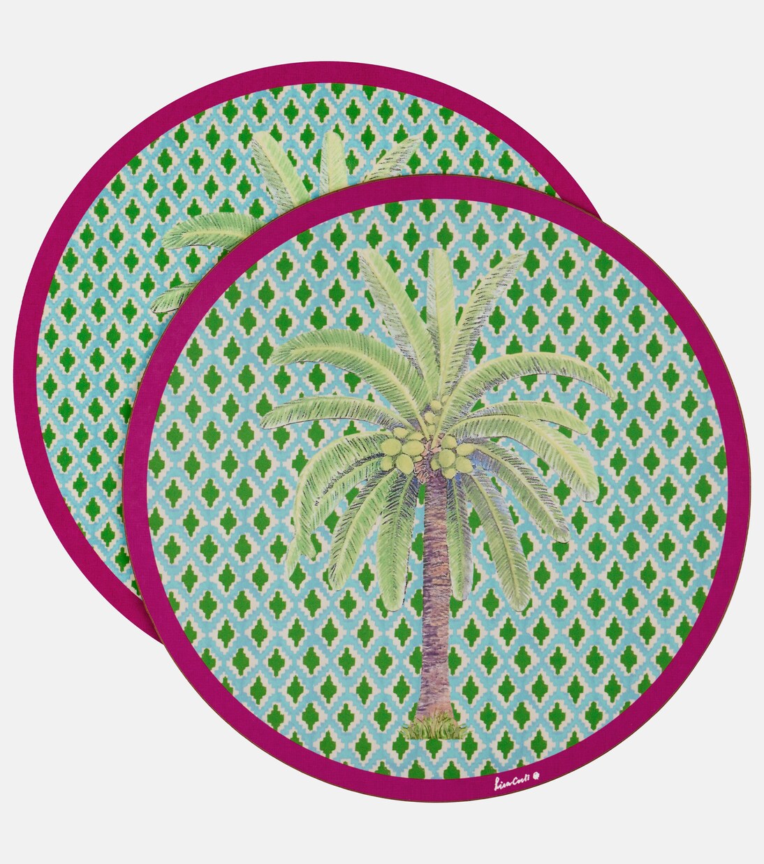 Hima Palma set of 2 placemats | Lisa Corti