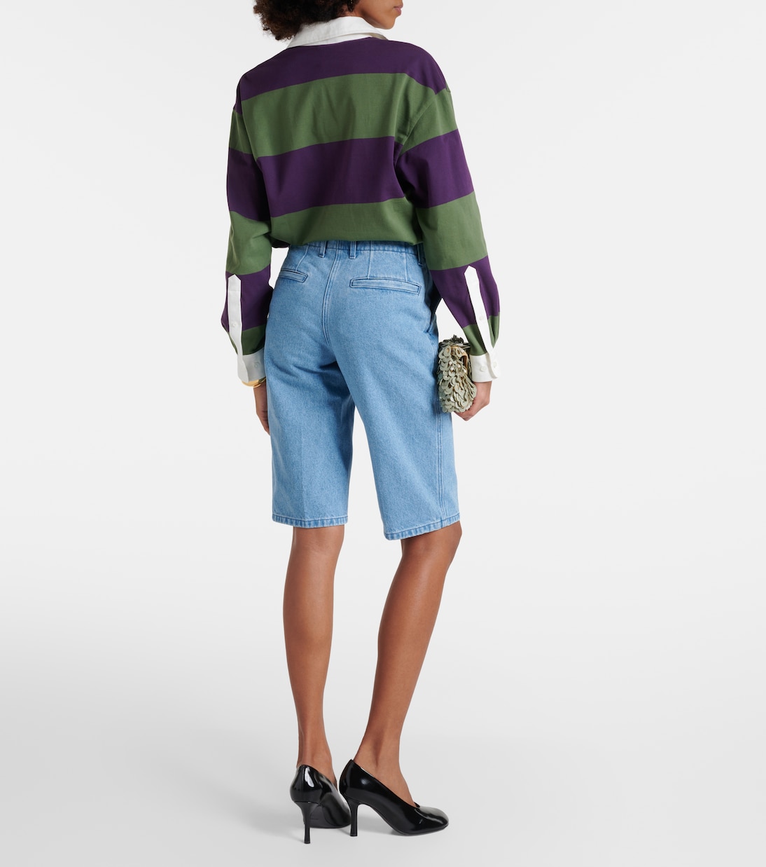 Bermuda di jeans a vita media | Dries Van Noten
