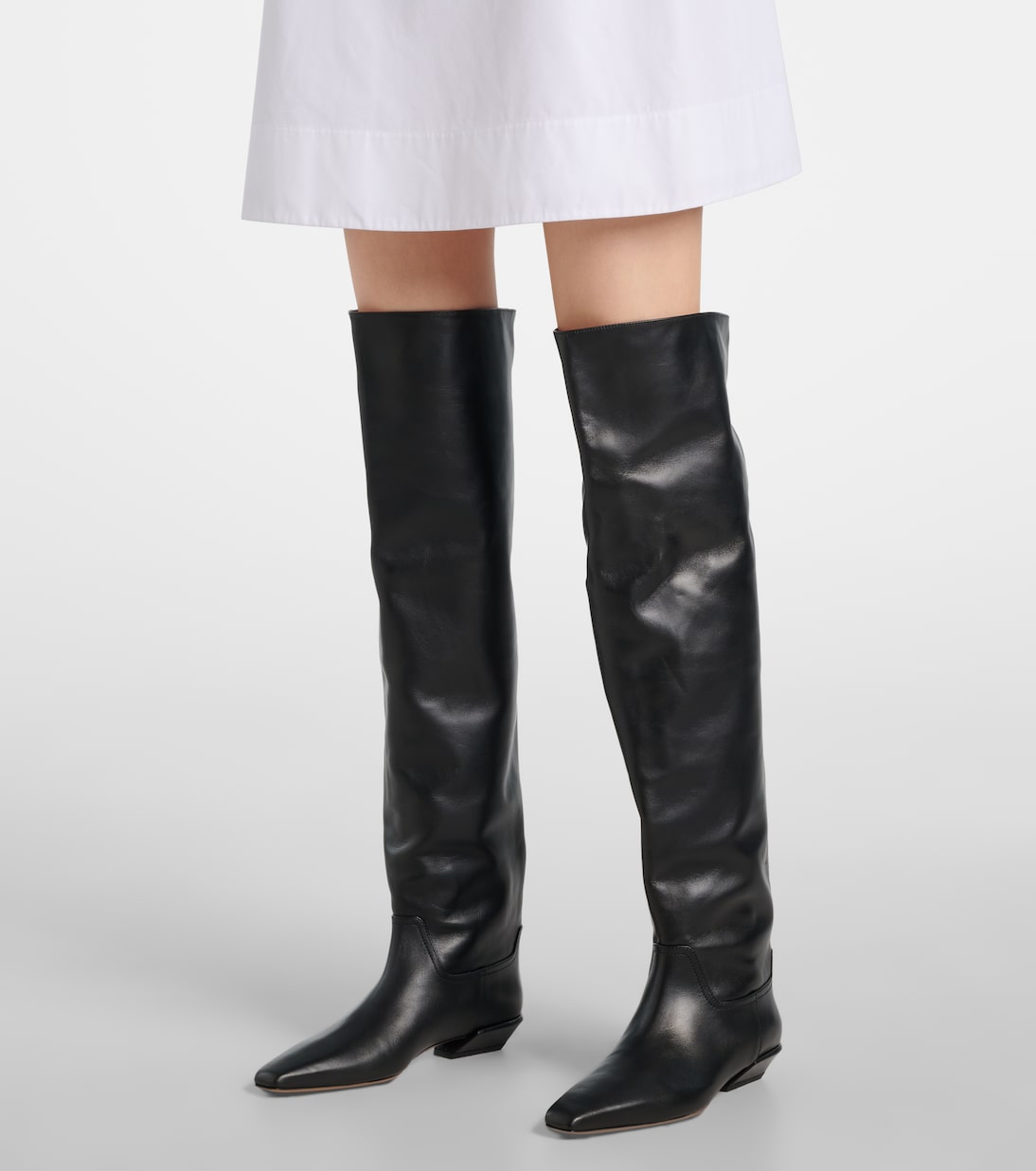 Botas mosqueteras Bettina de piel | Paris Texas