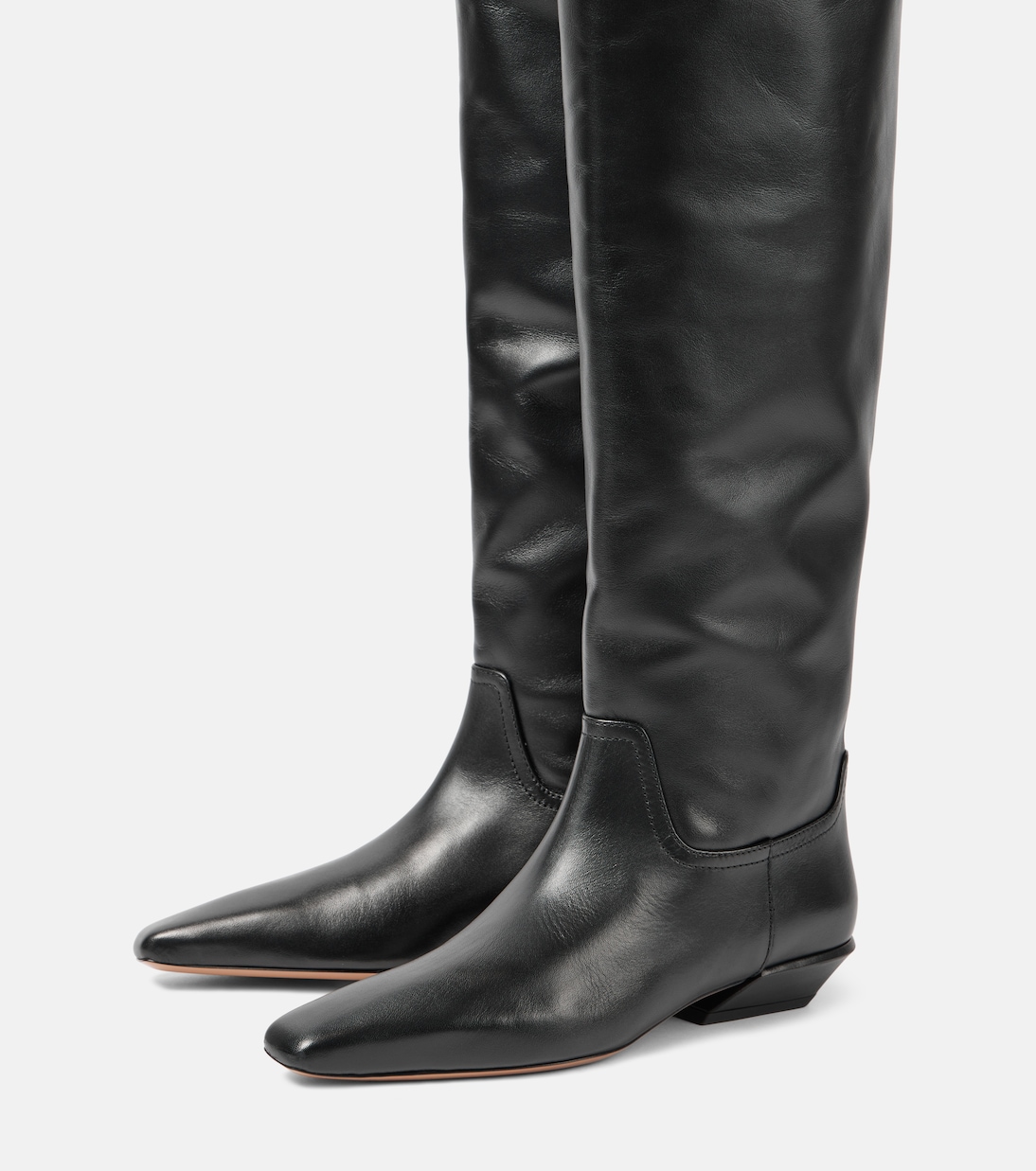 Botas mosqueteras Bettina de piel | Paris Texas