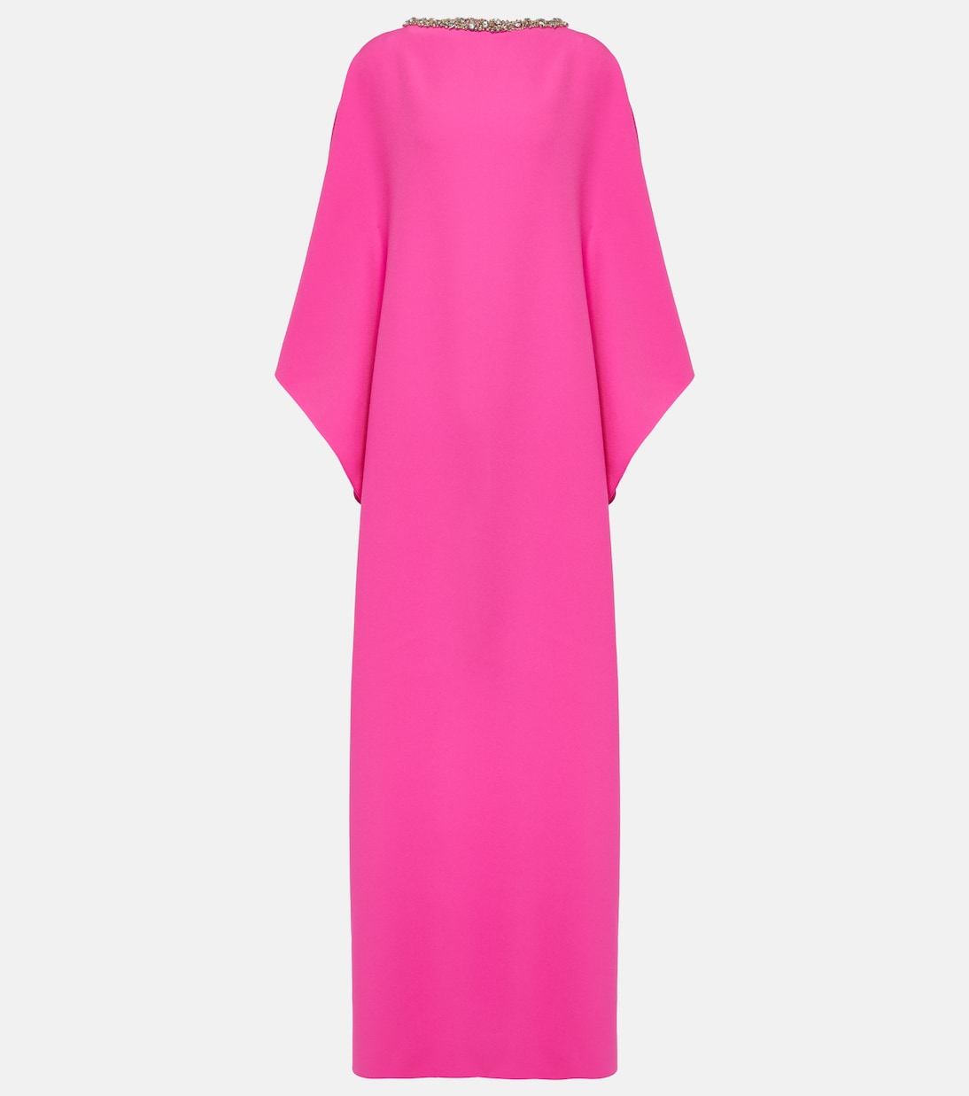 Verzierte Robe Amarella aus Crêpe | Safiyaa