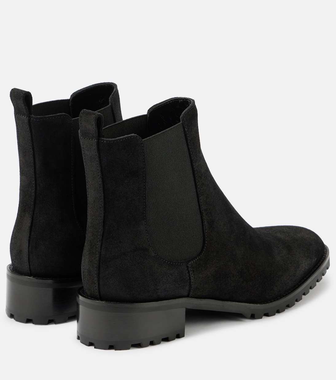 Bottines Chelsea Chelata en daim | Manolo Blahnik